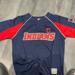Cleveland indians jersey size large